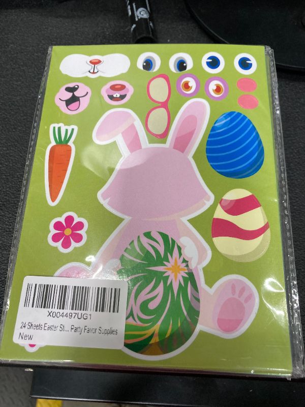 Photo 2 of 24 Sheets Easter Stickers for Kids Toddlers - Make Your Own Easter Stickers, Easter Basket Stuffers Easter Crafts for Kids Easter Activities Party Favor Supplies