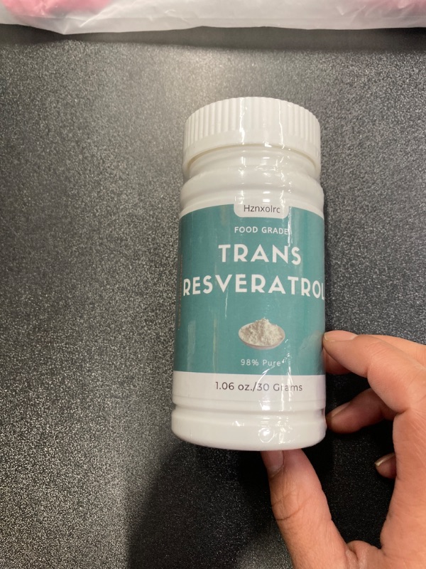 Photo 2 of 30 Grams Trans Resveratrol Powder, 100% Pure, Premium Resveratrol Powder Supplement, Helps Maintain Youthfulness and Optimal Health, Suitable for DIY Cuisine