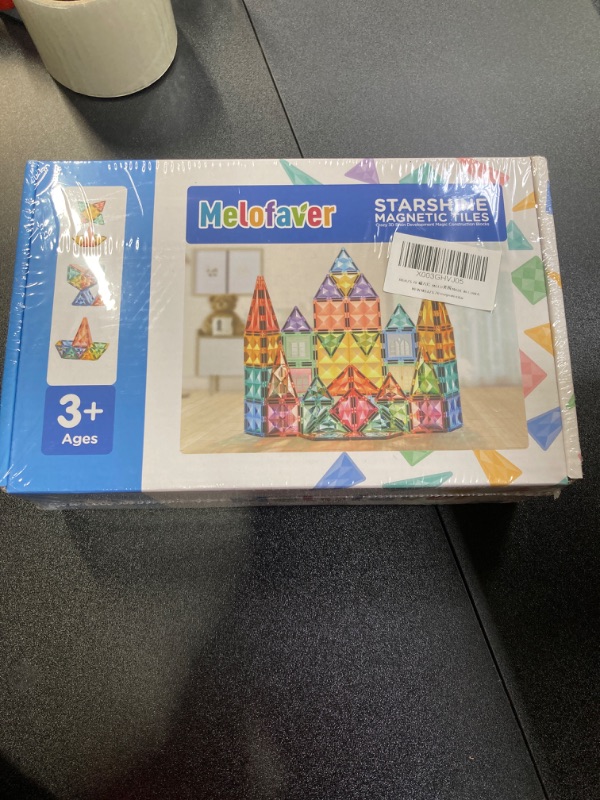 Photo 1 of Melofaver Toddler Magnetic Tiles Building Blocks Toys for 3 4 5 6 7 8+ Year Old Boys Girls, Montessori STEM Learning & Educational Construction Toys, Magnets for Kids 3-5 4-8 Christmas Birthday Gifts