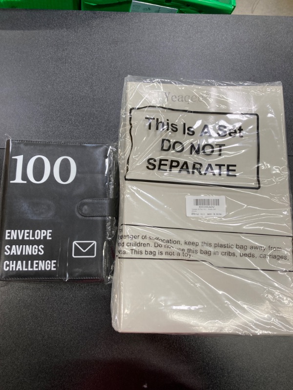 Photo 3 of 100 Envelopes Money Saving Challenge, 2023 PU Leather 100 Envelope Challenge Binder, Easy and Funny Way to Save $5,050 Budget Planner, 100-Day Envelope Challenge Kit Money Saving Binder Leather-black
24 Pack Large Gift Boxes with Lids 14.2 x 9.5 x 1.8 Inc