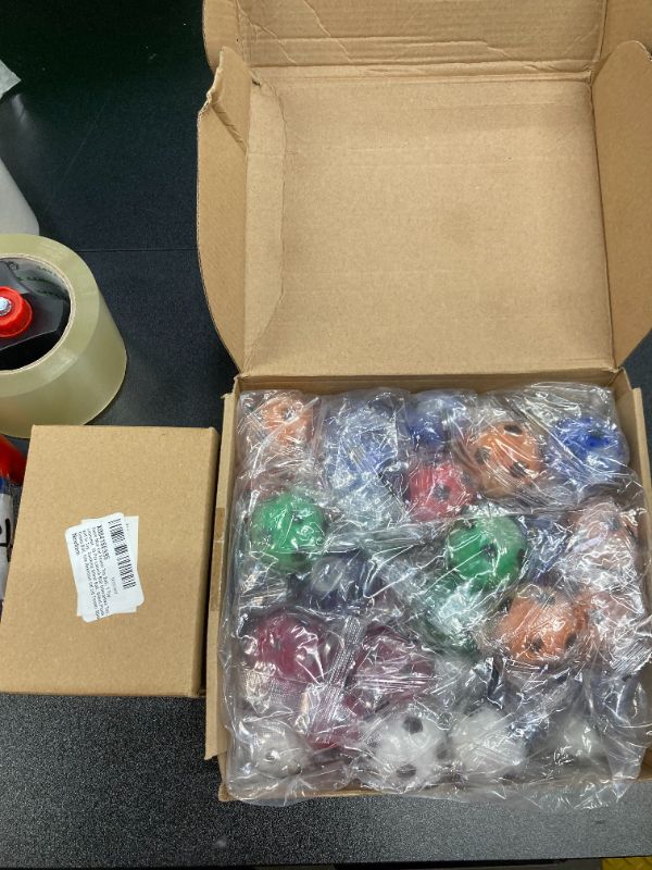 Photo 1 of Poen 50 Pcs Mini Balls for Adults Relief Balls Filled with Water Beads for Autism ADD ADHD(Soccer)
Cat Teaser Toy Ball, 1 Toy Launcher, 20 Pcs Launch Ball Interactive Toy, self hi Toy, Soothing Silent Ball, Silent Plush Elastic Ball, bite Resistant cat ca