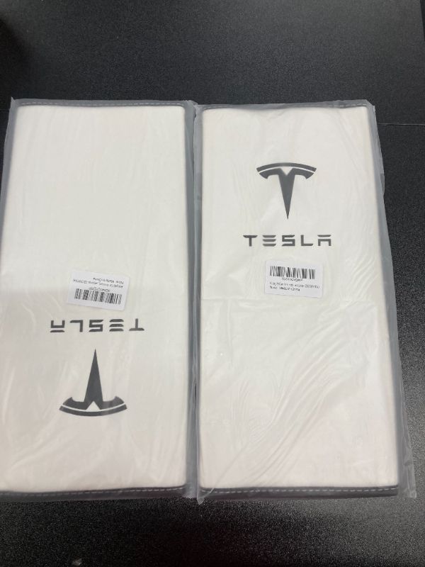 Photo 2 of Upgrade Car Armrest Cover for Tesla Model 3 Model Y Accessories 2017-2022 2023 2024?PU Leather Heighten and Thicken Center Console Protector Pad,Compatible with Tesla 2023 2024(White Line)
2 pack bundle