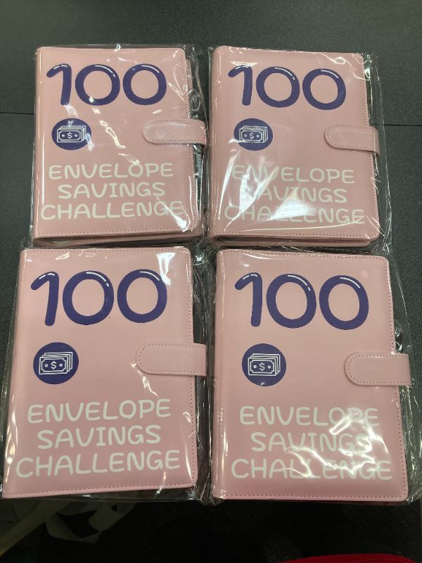 Photo 2 of 100 Envelopes Money Saving Challenge, 2024 Shiny 100 Day Challenge Money Saving Binder, Easy and Funny Way to Save $5,050 Money Saving Challenge Book, 100-Day Envelope Challenge Kit BlacK
4 PACK BUNDLE