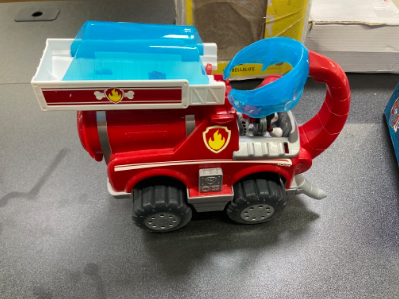 Photo 2 of PAW Patrol Jungle Pups, Marshall Elephant Firetruck with Projectile Launcher, Toy Truck with Action Figure, Kids Toys for Boys & Girls Ages 3 and Up