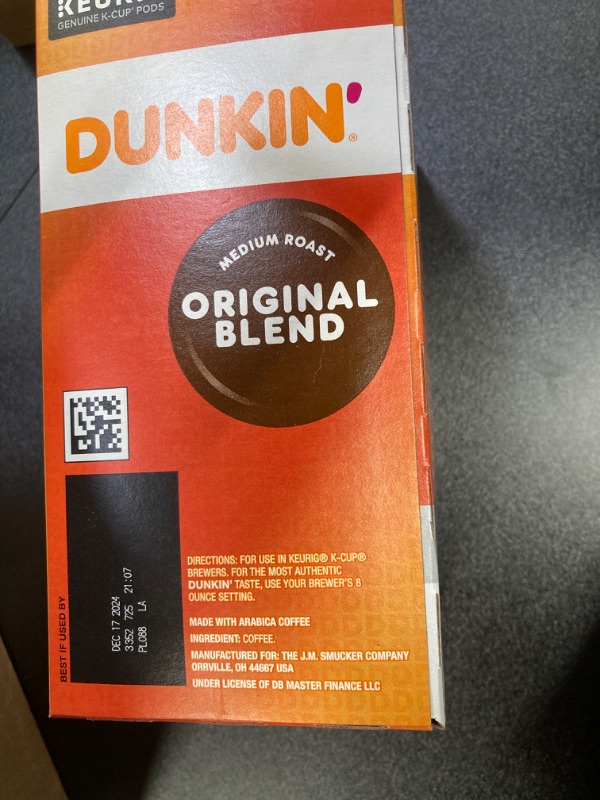 Photo 2 of Dunkin' Original Blend Medium Roast Coffee, 88 Keurig K-Cup Pods Original 22 Count (Pack of 4) 
BUNDLED WITH 
Amazon basics paper hot cups with lids, café design 16 oz