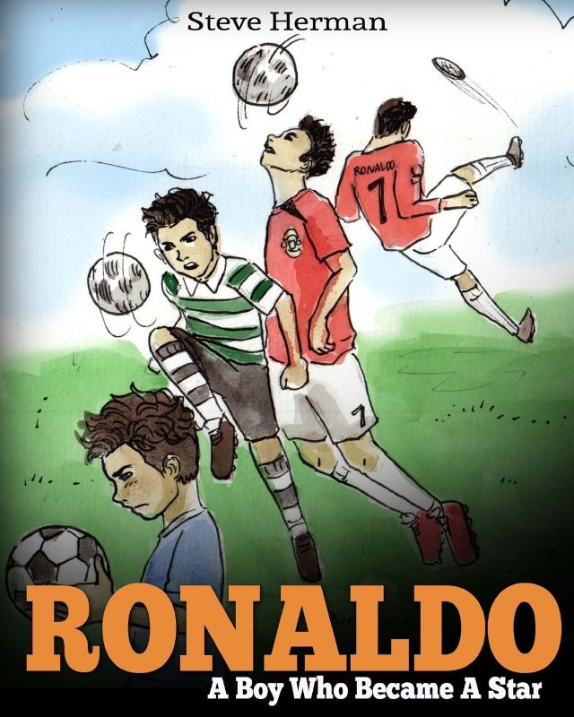 Photo 2 of 2 book bundle
Food Animal Combinations in Alphabetical Order: Enrichment Activity Book, Ronaldo: A Boy Who Became A Star. Inspiring children book about one of the best soccer players.