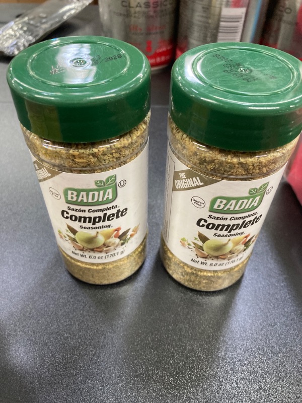 Photo 6 of 5 item bundle seasonings and rice
Minute White Rice, Instant White Rice for Quick Dinner Meals, 72-Ounce Box,  Slap Ya Mama Cajun Seasoning from Louisiana, Original Blend, No MSG and Kosher, 8 Ounce (Pack of 2), 
2 Badia Complete Seasoning®, 6 oz