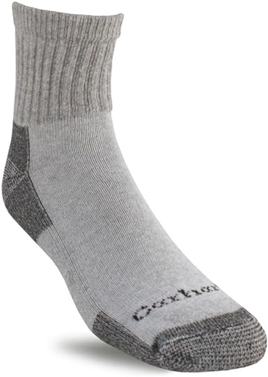 Photo 1 of Carhartt Men's Midweight Cotton Blend Quarter Sock 3 Pack, Grey