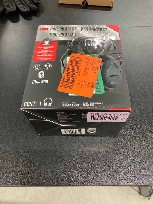 Photo 4 of 3M Worktunes Connect Wireless Hearing Protector with Bluetooth Retail Packaging