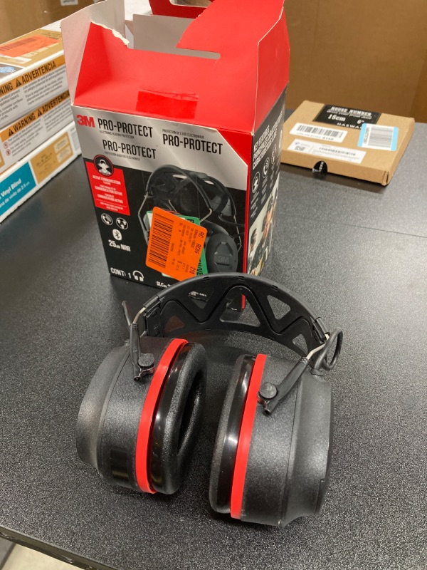 Photo 2 of 3M Worktunes Connect Wireless Hearing Protector with Bluetooth Retail Packaging