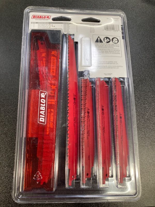 Photo 1 of Bi-Metal Reciprocating Saw Blade Set (28-Piece)