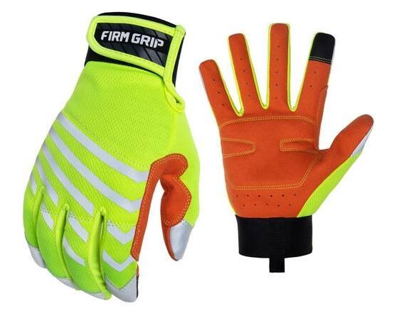 Photo 2 of 2 PAIRS 
1)Large Duck Canvas Hybrid Leather Work Gloves
2)FIRM GRIP
Medium Safety Pro Work Gloves