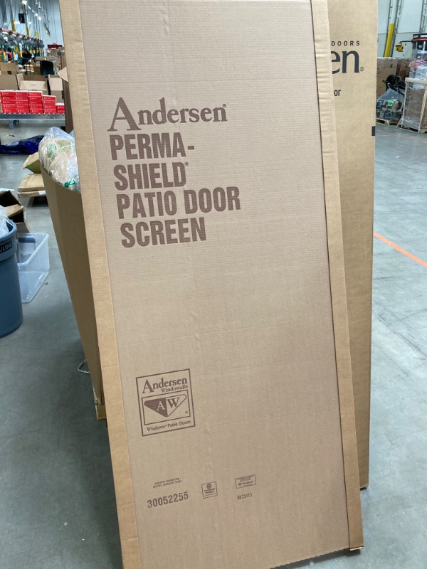 Photo 2 of Andersen
35-1/8 in. x 77-9/16 in. 200 Series White Perma-Shield Gliding Patio Door, Aluminum Insect Screen