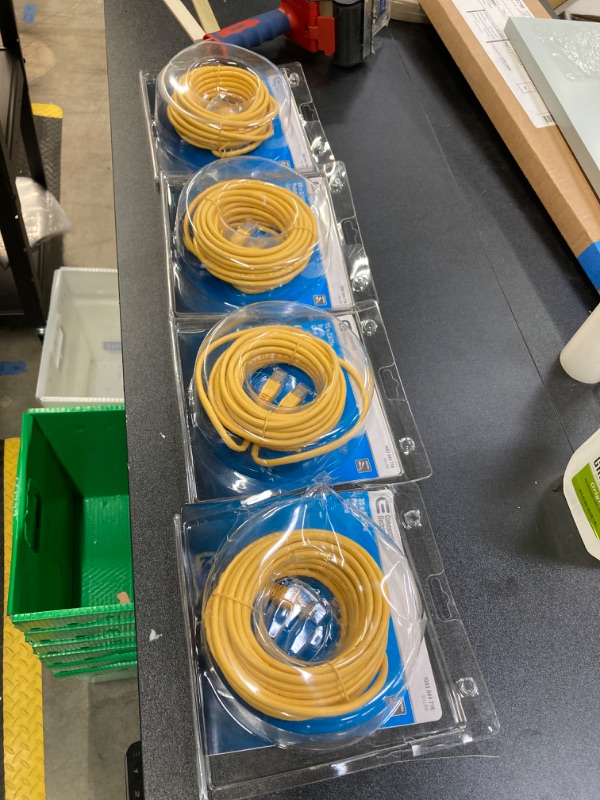 Photo 2 of 4 CABLES TOTAL
Commercial Electric
25 ft. CAT5E Ethernet Cable in Yellow