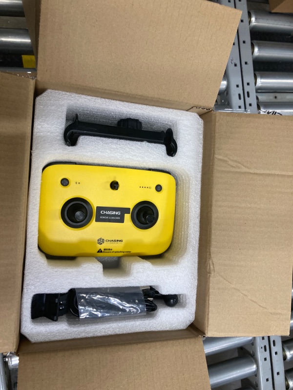 Photo 2 of ?UPGRADED?CHASING Dory Underwater Drone, 1080P 12MP UHD Underwater Drone with Camera, Remote Control Underwater ROV, ±45° Adjustable Under Water Drone, Light Weight, with Packback