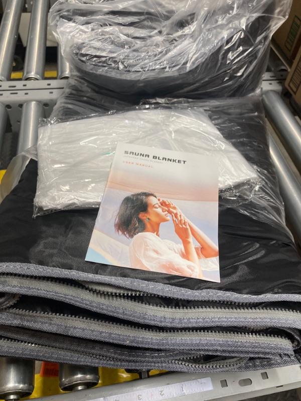 Photo 1 of Infrared Sauna Blanket-Sauna Blanket for Home Use, Portable Design for Relaxation and Detoxification Highest 176?, 20-60 Minutes Timer, 6 ft x 2.65 ft
