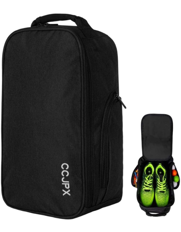 Photo 1 of AGSDON Golf Shoe Bag Men, Shoe Travel Bag, Zippered Sport Shoe Bag