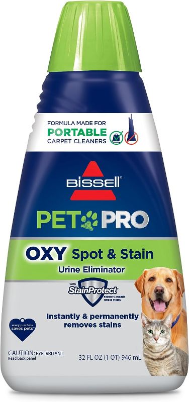 Photo 1 of Bissell® PET PRO OXY Spot & Stain Formula for Portable Carpet Cleaners, 32 oz., 2034