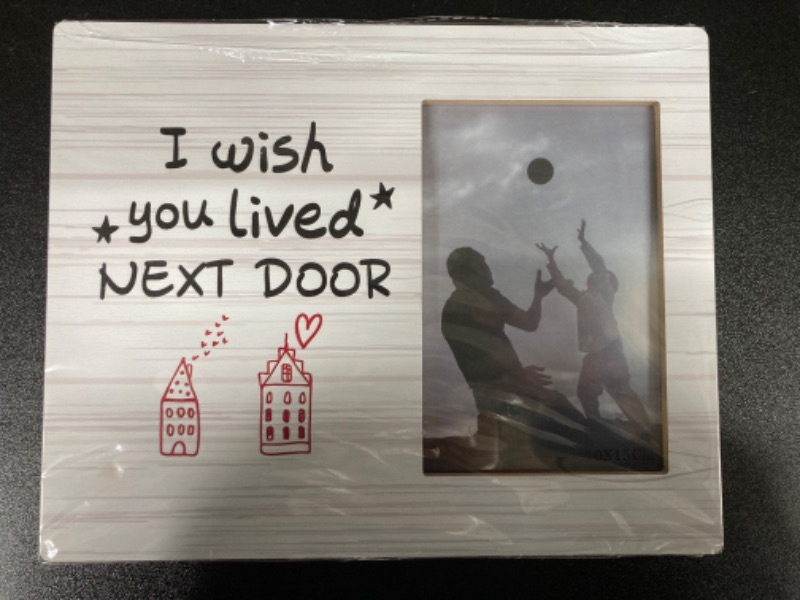 Photo 1 of ( 2 pack ) i wish you lived next door picture frame Gifts for Women, Unique Gifts for Women,Best Friend Birthday Gifts for Women,Funny Birthday Gifts for Women, Friendship Gifts for Women Friends