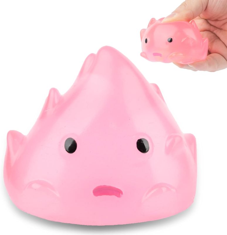 Photo 1 of 5PK Calcifer Anime Toy, Pull, Stretch and Squeeze Stress, Cute Calcifer Toy for Anxiety Relief, Funny Cute Sensory Toys for Autism, Birthday, Christmas, Office, Stocking Stuffer Gift
