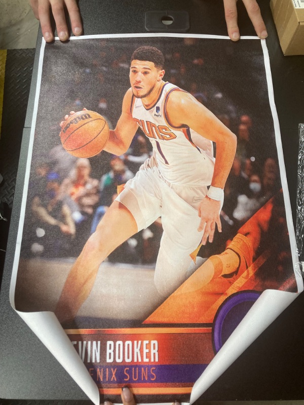 Photo 1 of Devin Booker HD Printed Baseball Player Sports Poster (16X24IN)40X60CM