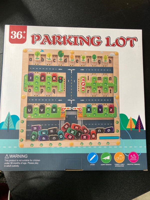 Photo 3 of Parking Lot Magnetic Alphabet Toy(7 Pack)