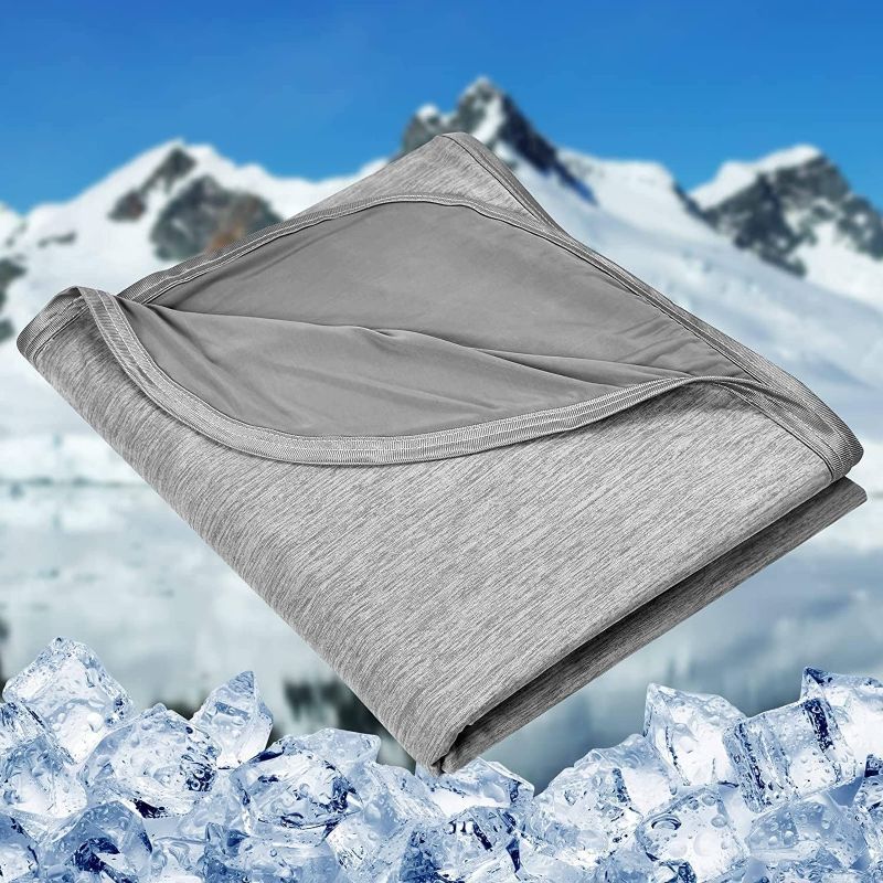 Photo 1 of Bedsure Sherpa Fleece Blankets King Size for Bed - Thick and Warm Blanket for Winter, Soft Fuzzy Plush King Blanket for All Seasons, Grey, 108x90