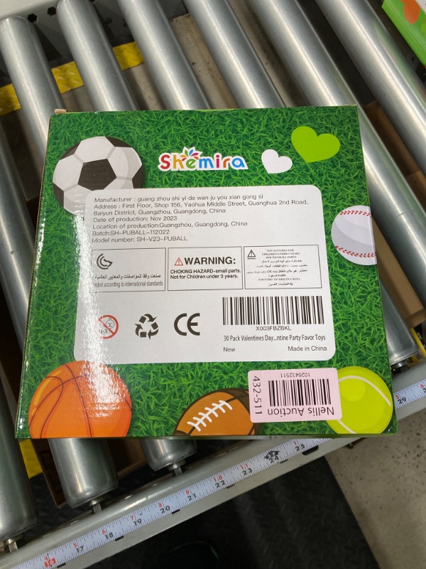 Photo 3 of 30 Pack Valentine's Day Cards for Kids with Mini Sport Balls for School Classroom Valentine's Gifts Exchange, Stress Relief Squeeze Foam Balls for Valentine's Party Favors, Valentine's Prizes for Kids