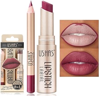 Photo 1 of  3 pa qutes USHAS 12 Colors Lip Liner Matte Lipstick Long Lasting Waterproof Natural Non-stick Lip Liner (07