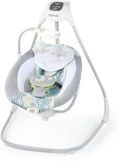 Photo 1 of isit the Ingenuity Store
4.4 4.4 out of 5 stars 5,153
Ingenuity 2-in-1 SimpleComfort Lightweight Compact 6-Speed Multi-Direction Baby Swing & Rocker, Vibrations & Nature Sounds, 0-9 Months 6-20 lbs (Raylan