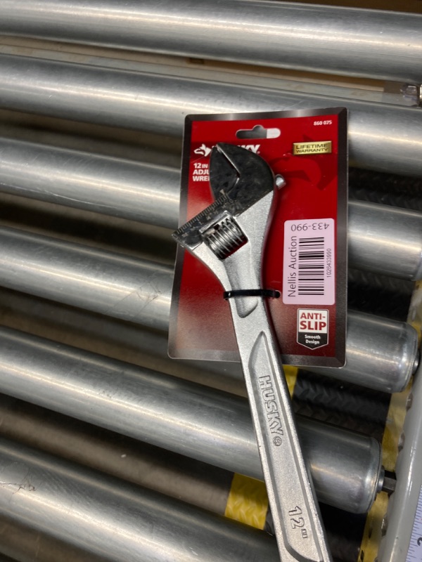 Photo 1 of 12 in. Adjustable Wrench