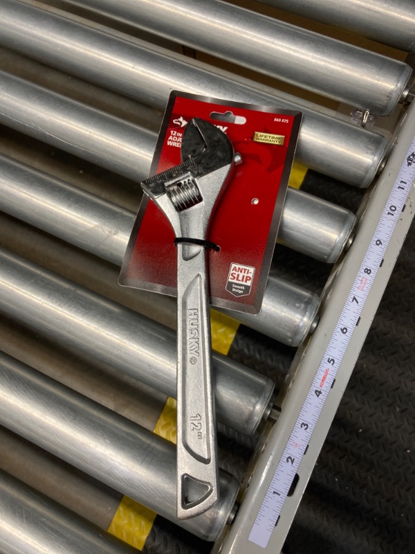 Photo 2 of 12 in. Adjustable Wrench