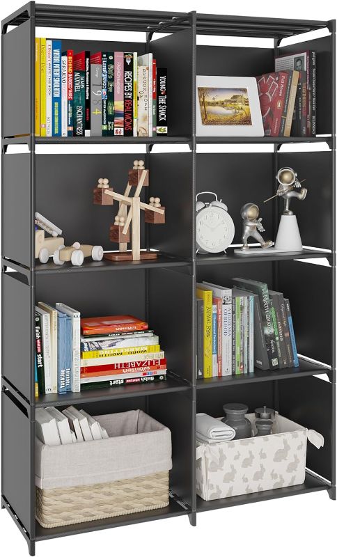 Photo 1 of Brand: ACCSTORE
3.3 3.3 out of 5 stars 22
Cube Storage, Double Row 5-Tier Cubes Closet Storage Shelf, DIY Wall Cabinet Bookshelf Plastic Square Storage Rack, Suitable for Bedroom, Living Room, Office, Kitchen, Warehouse (Black)