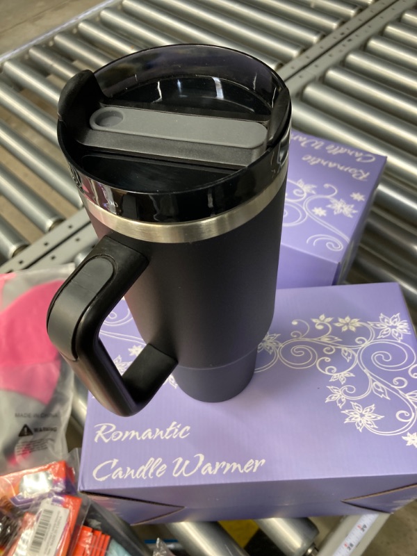 Photo 1 of 40oz Quencher H2.0 Stainless Steel Vacuum Insulated Tumbler with Lid and Straw for Water, Iced Tea or Coffee, Smoothie and More, (Barbie Pink)