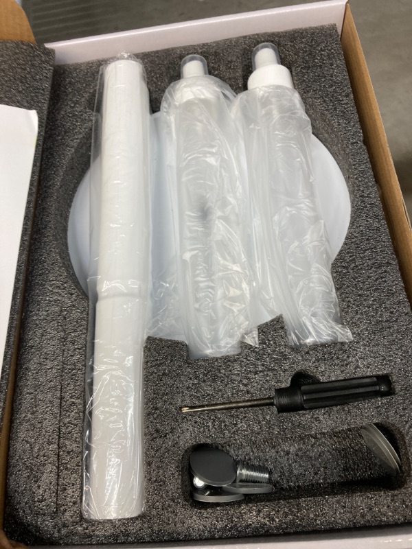 Photo 1 of 2 in 1 Paper Towel Holder with Spray Bottle Center, Brushed Nickel Paper Towel Holder Countertop, Kitchen Paper Towel Holder, Bathroom Paper Towel Holder, Bathroom Must Have