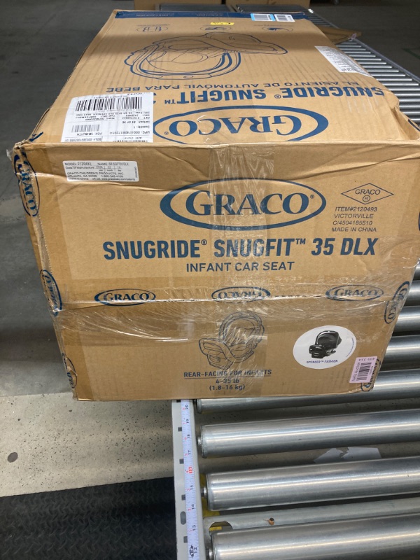 Photo 3 of GRACO SnugRide 35 Lite LX Infant Car Seat (LX/TrueShield, Ion)