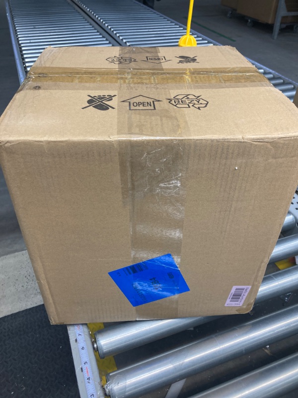 Photo 1 of H XD GLOBAL Spherical LED Clear Glass Hanging Light, Creative Single Pendant Light, Ceiling Light Base on E27 Gold Lamp Holder (30CM)