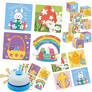 Photo 1 of Easter Puzzle Games for Kids, Easter Gifts for Kids Ages 3-5 4-8, Easter Memory Matching Changing Magic Cube Game Toys, Educational Easter Basket Stuffers for Toddlers