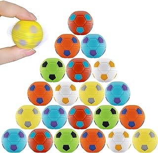 Photo 1 of 64Pcs Mini Soccer Balls Toys, Fidget Spinners Soccer for Party Favors Goodie Bag Stuffers for Kids, Prize Box Supplies for Classroom, Birthday, Valentine, Christmas PACK X 2 