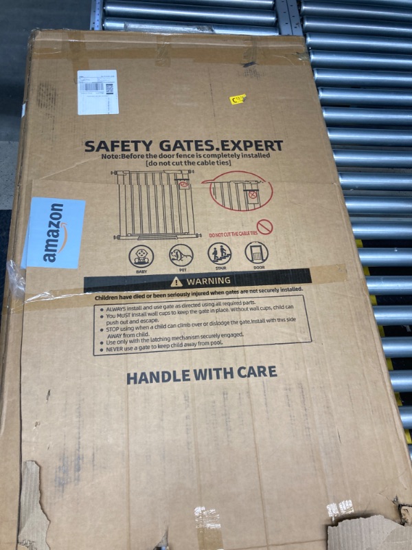 Photo 1 of White Safety Gate For Dogs and Babies 