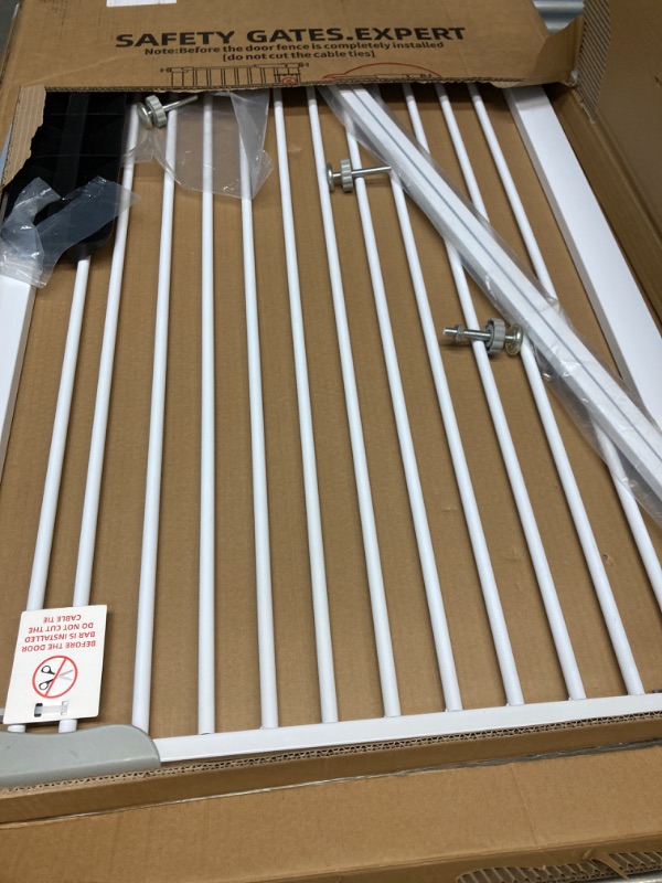Photo 1 of White Safety Gate For Dogs and Babies 