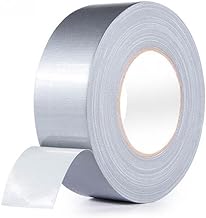 Photo 1 of ***BUNDLE X 2*** Silver Duct Tape Heavy Duty?Strong, Flexible, Waterproof and Tear by Hand,2 inch x 36 Yard, for Home Use, Do-It-Yourself Projects and Repairs (Silver)