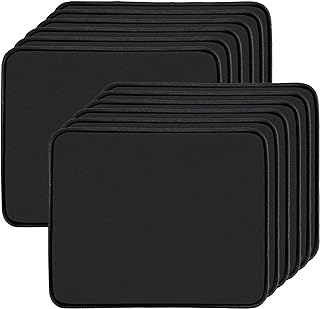 Photo 1 of 24 Pack Mouse Pad,Gaming Mouse Pads with Non-Slip Rubber Base,Premium-Textured Computer Mouse Mat with Stitched Edge,Waterproof Mouse Pad for Laptop,Computer & PC,Office & Home