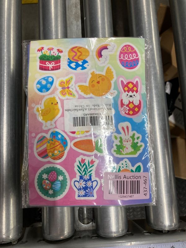 Photo 2 of *** BUNDLE X 8*** 28 PACKS EASTER ASSORTED STICKERS 