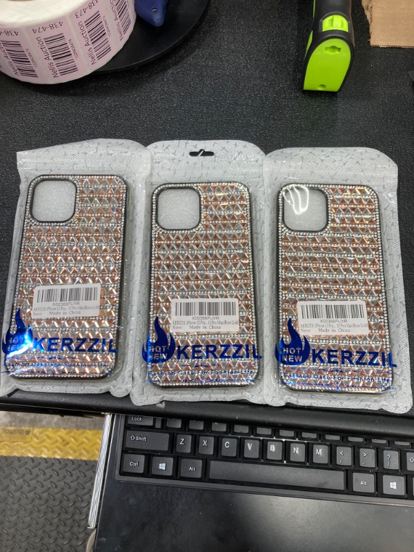 Photo 1 of Iphone 12 pro Rose gold case (3 Pack)