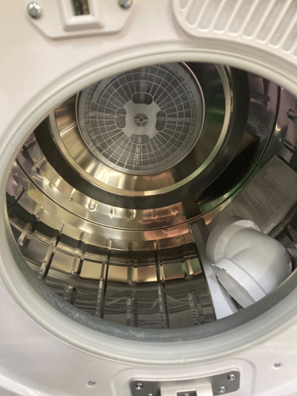 Photo 1 of BLACK+DECKER BCED37 Compact Dryer for Standard Wall Outlet, Small, 4 Modes, Load Volume 13.2 lbs., White