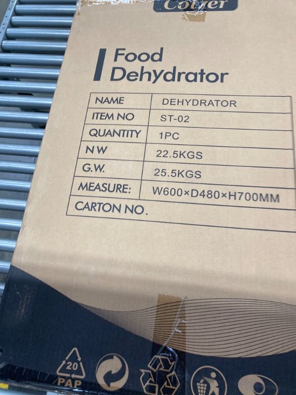 Photo 1 of 16 Tray Food Dehydrator Stainless Steel Commercial Dehydrators Dryer for Fruit, Meat, Beef, Jerky, Herbs with Adjustable Timer and Temperature Control Businesses Using
