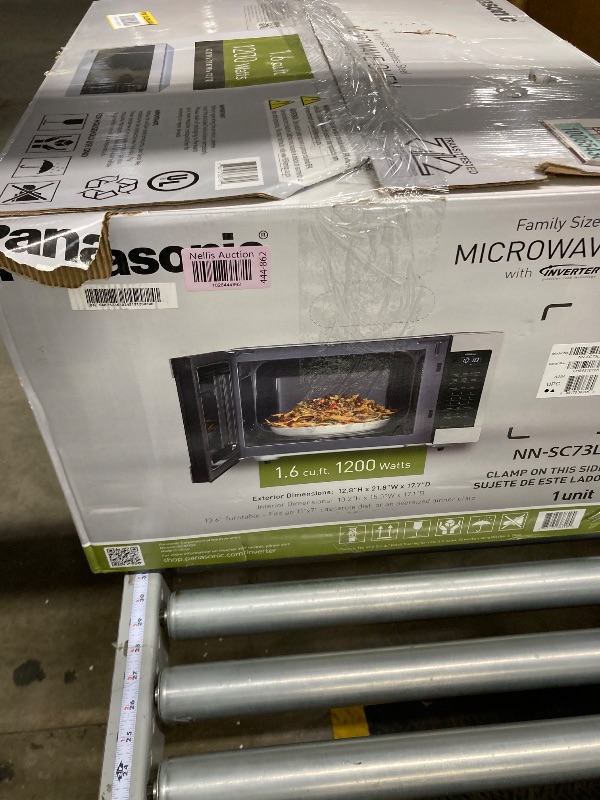 Photo 3 of 1.6 cu. ft. Inverter Microwave, 1200W - NN-SC73LS