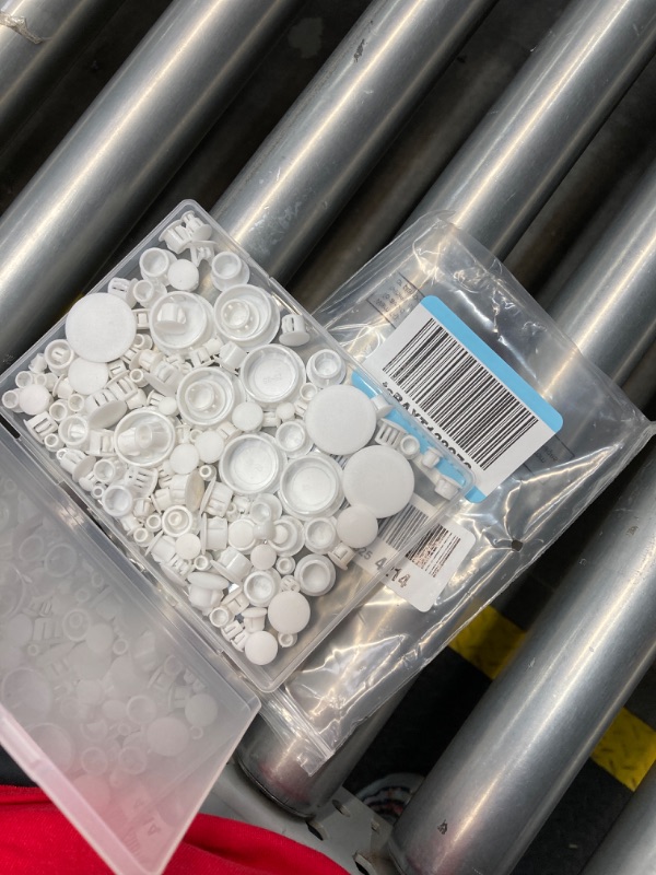 Photo 1 of 6 Sizes Plastic Hole Plugs White Plugs Hole Door Screw Hole Plugs Screw Covers for Kitchen Cabinet Furniture, 1/4 Inch,1 Inch, 3/16 Inch, 5/16 Inch, 3/8 Inch, 1/2 Inch(135 Pcs)