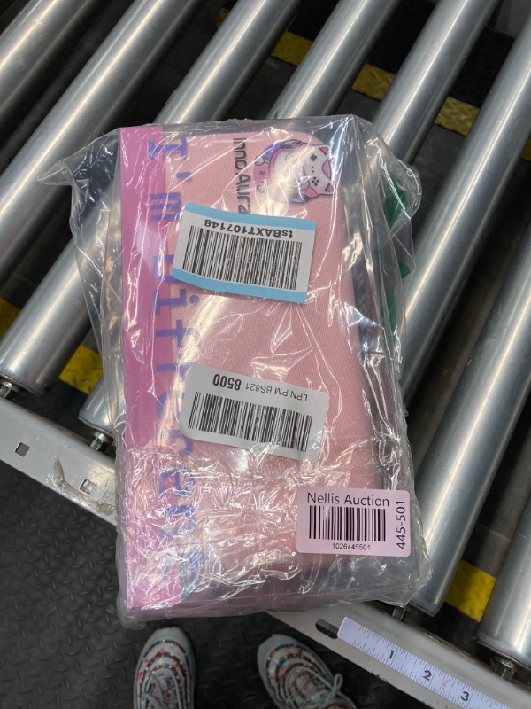 Photo 1 of innoAura Switch Case for NS Switch 18 in 1 Switch Accessories Bundle with Switch Carrying Case, Switch Game Case, Switch Screen Protector, Switch Stand, Switch Thumb Grips (Pink) Switch Pink